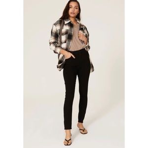 FLAWED Citizens Of Humanity Black Chrissy High Rise Skinny Jeans Size 25 US $198